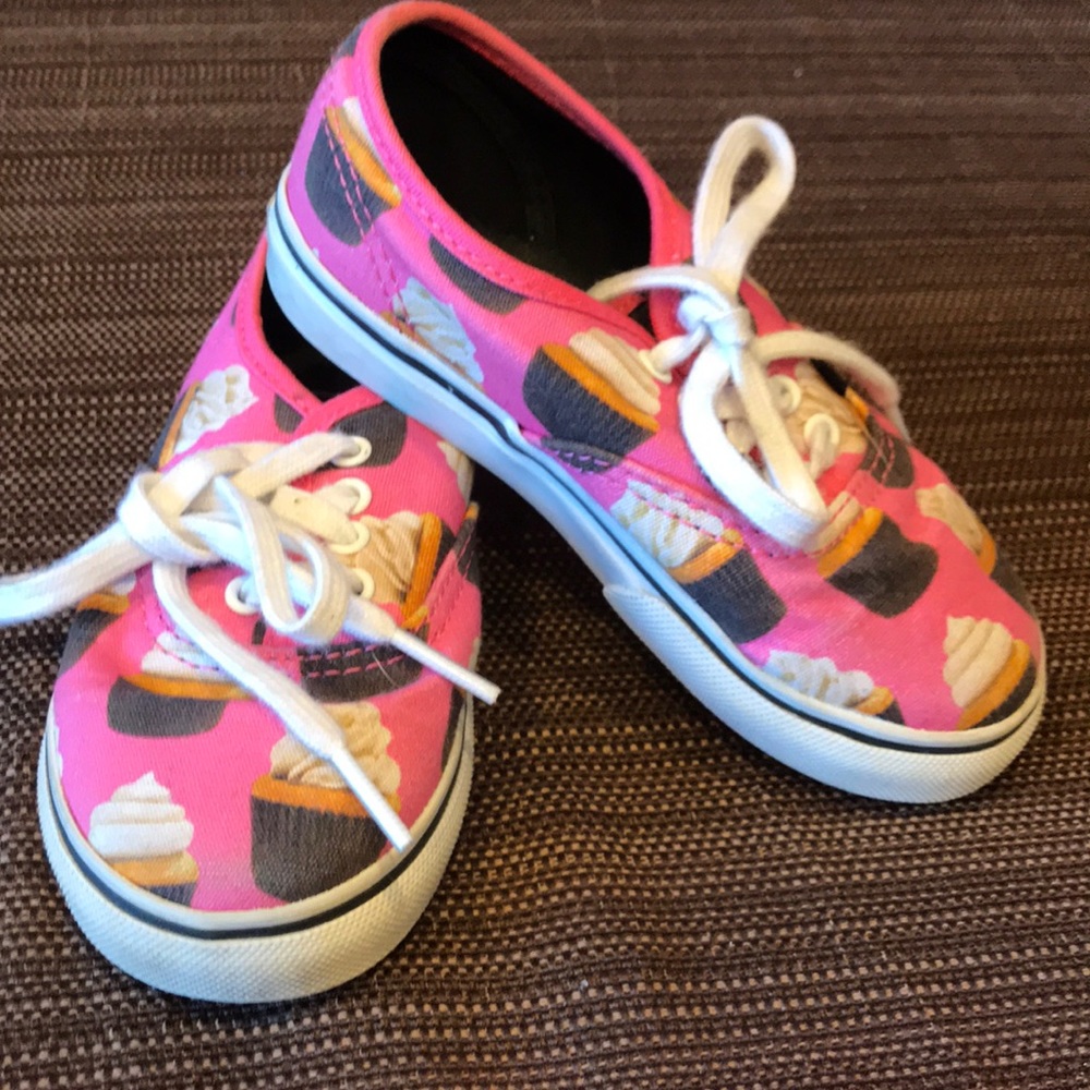 Toddler Vans girls size 9